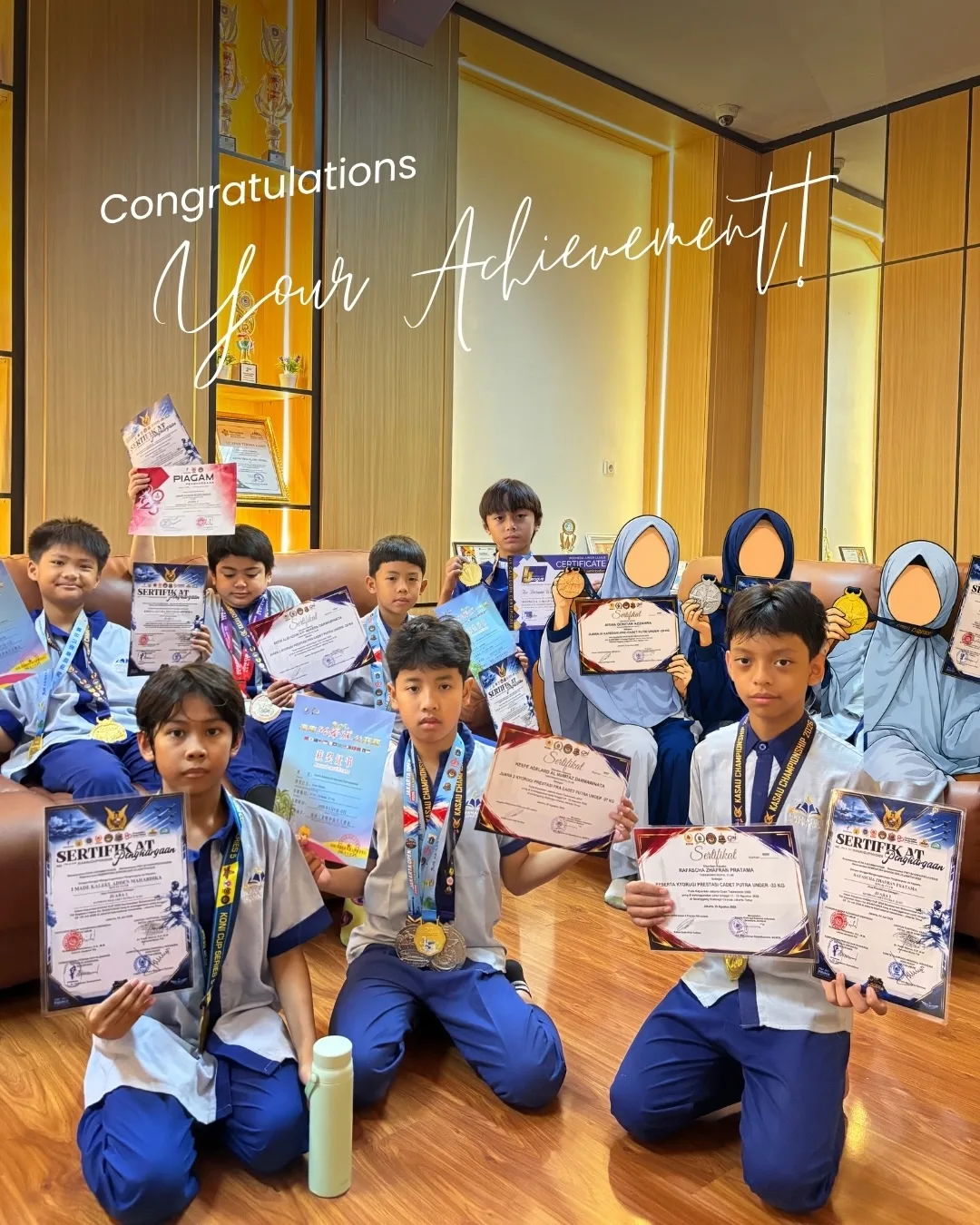 We are incredibly proud of our students who have demonstrated outstanding performance in various Taekwondo and sports